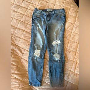 Torrid girlfriend ripped jeans